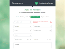 Tablet Screenshot of fithouse.com